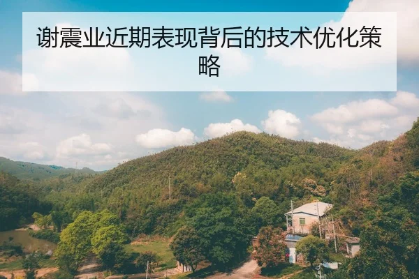 谢震业近期表现背后的技术优化策略